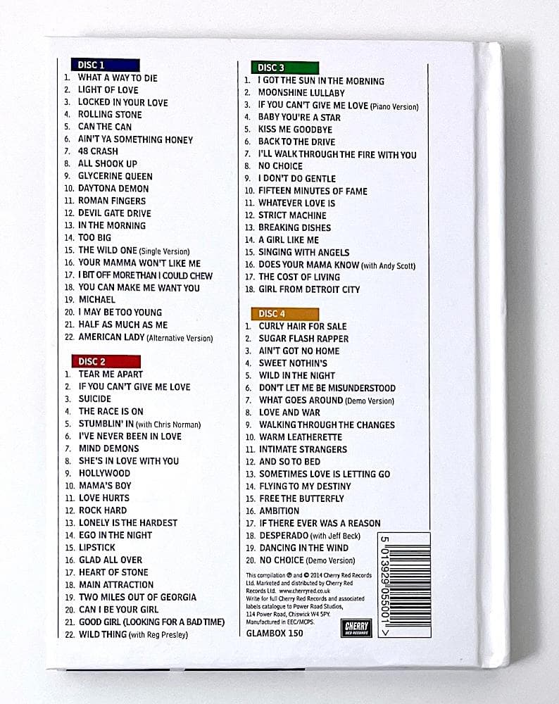 廃盤 スージー・クアトロ THE GIRL FROM DETROIT CITY