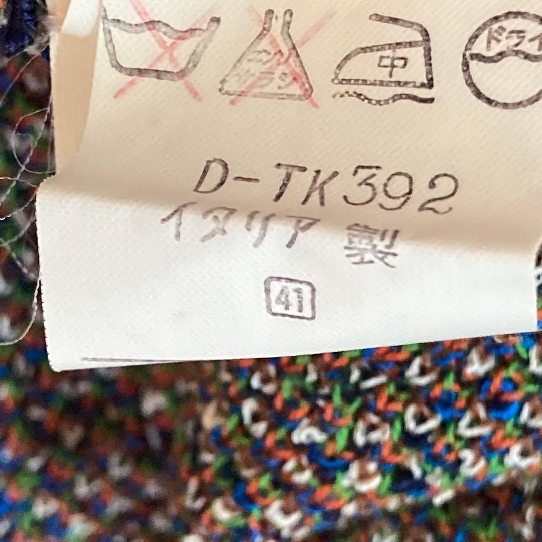 極美品✨ミッソーニ　ニット　チュニック　ワンピース オレンジタグ　イタリア製