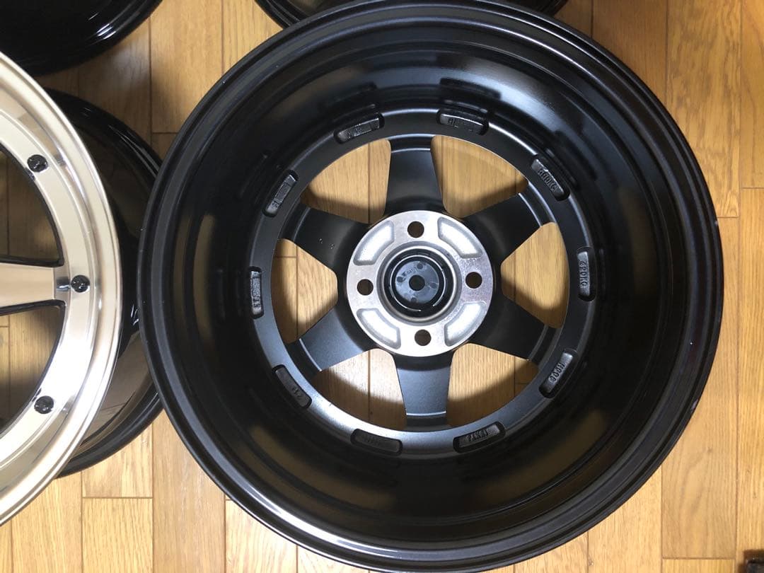 旧車・街道レーサー・暴走族 15×7J/＋30/PCD100 ４本セット