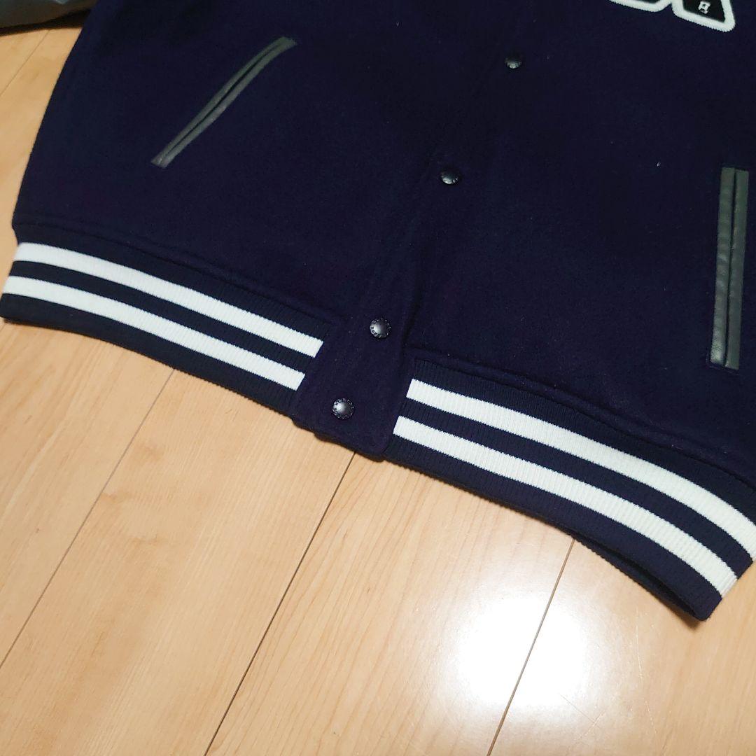【古着】XLARGE Varsity Jacket ネイビー