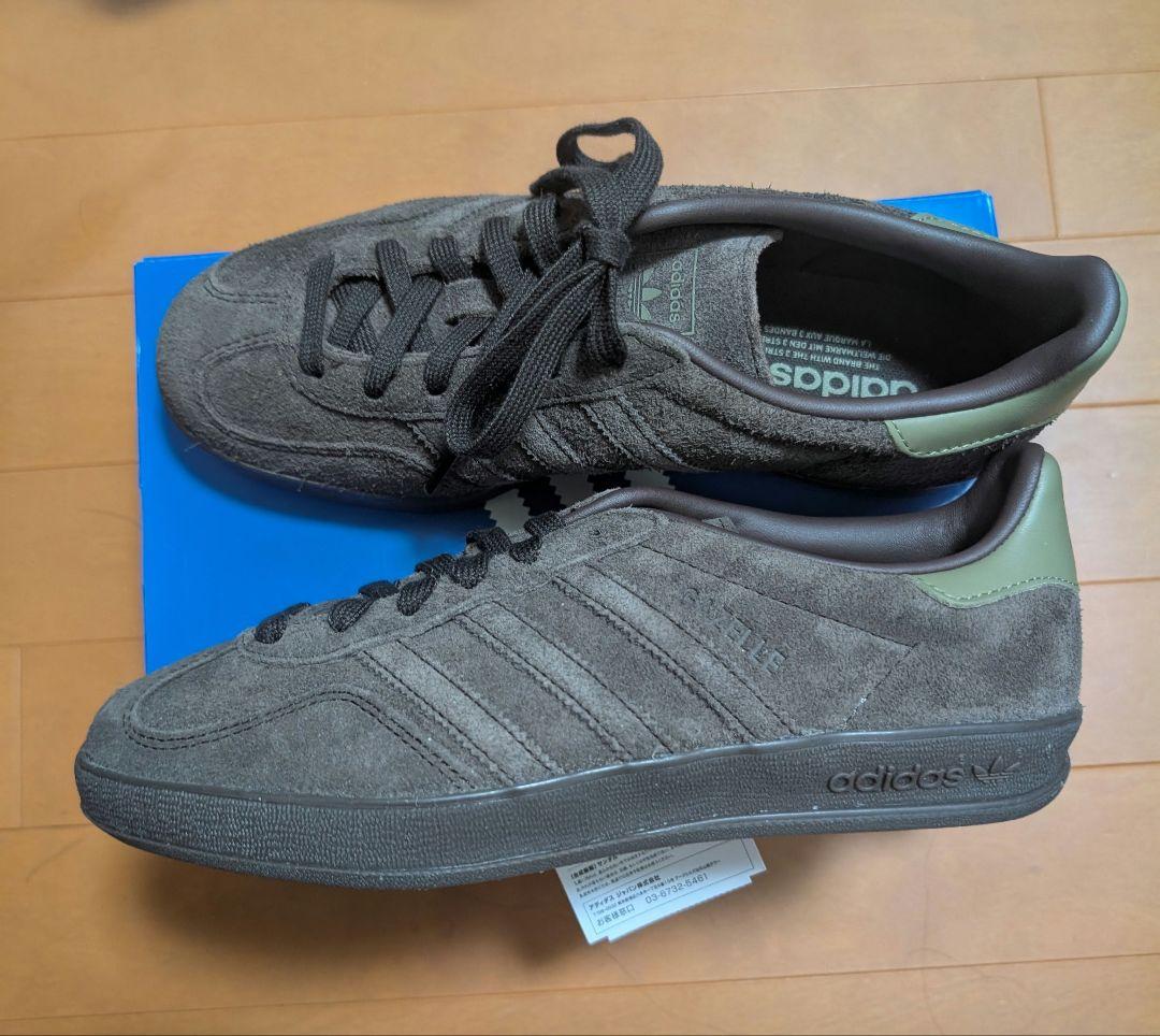 adidas ガゼル　インドア　24.5cm　ダークブラウン
