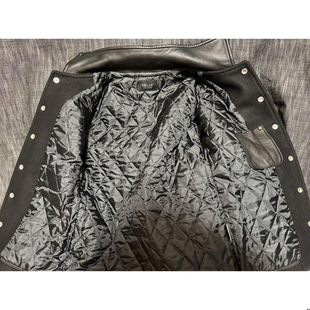 定価74800円 DELAY by win&sons ヘビーメルトンジャケット