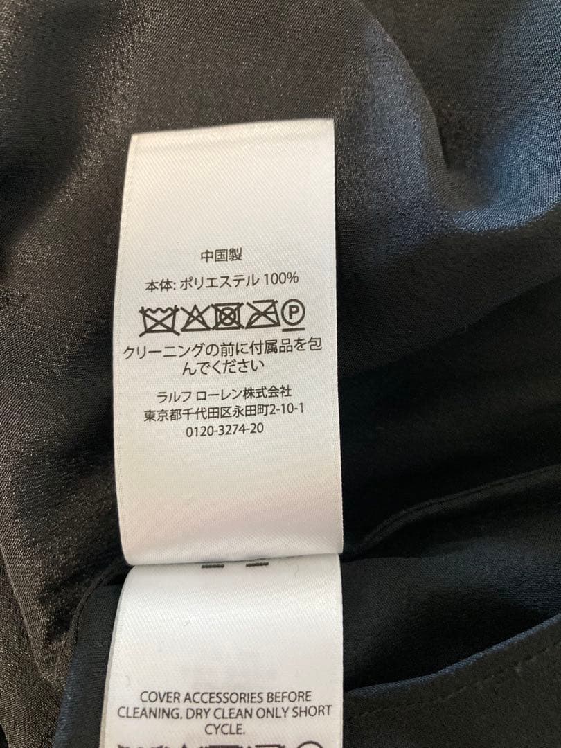 【美品】POLO RALPH LAURENラルフローレン プリーツワンピース