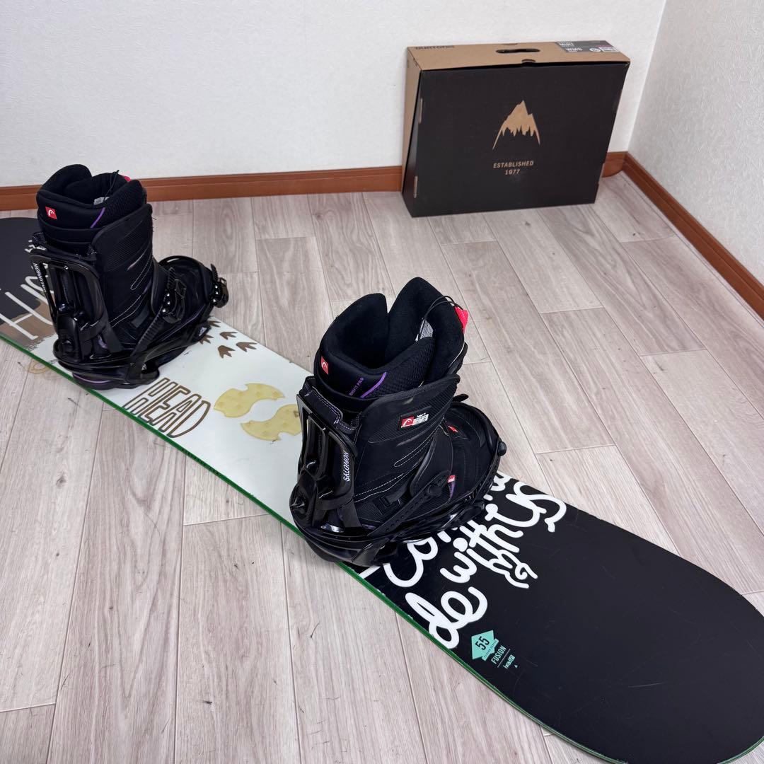専用HEAD スノーボード 155cm ブーツ 28cm セット