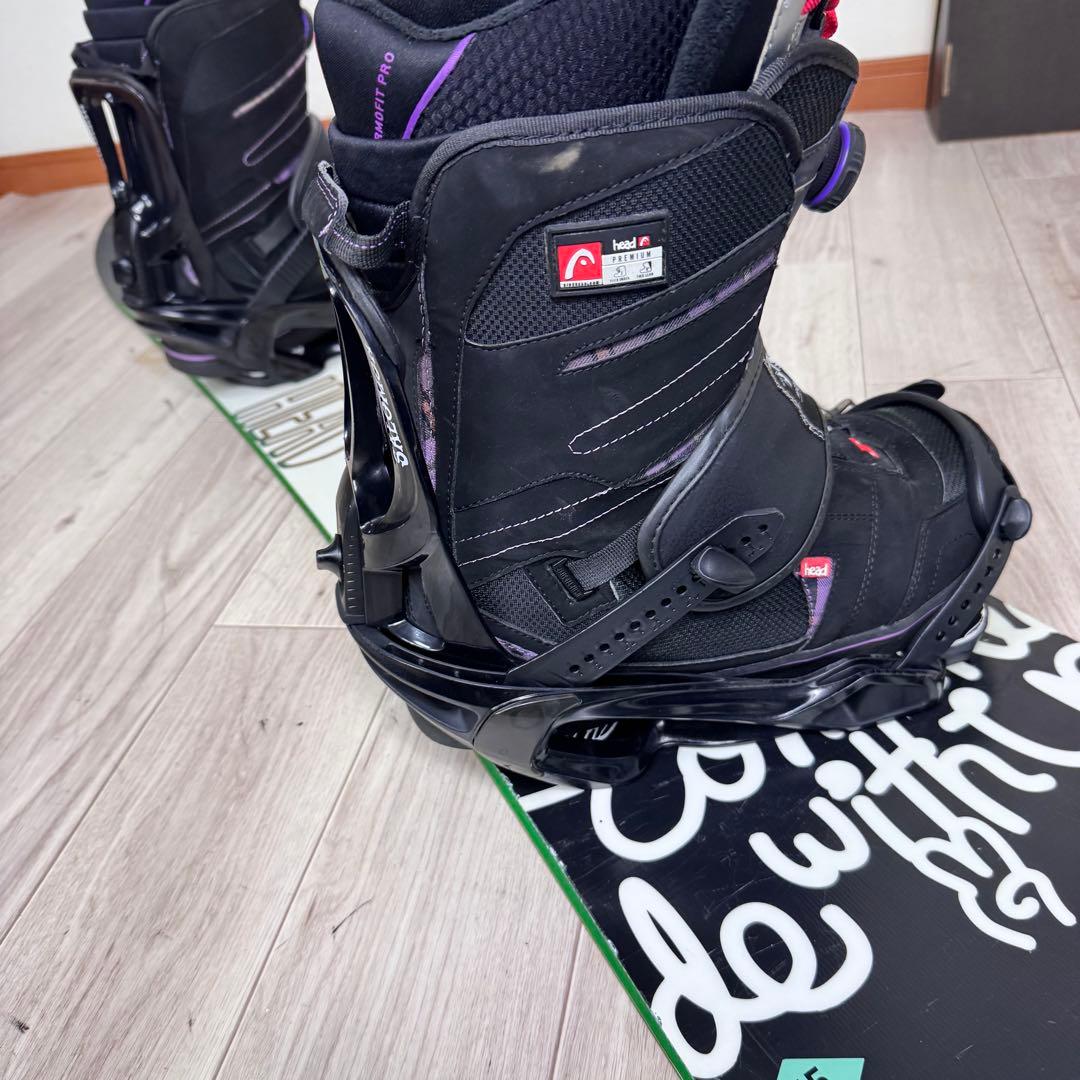 専用HEAD スノーボード 155cm ブーツ 28cm セット