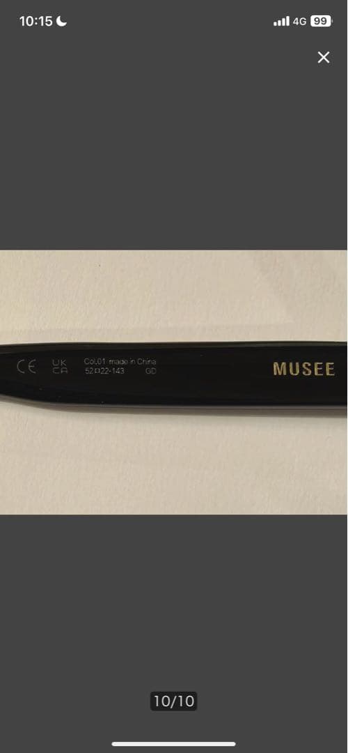 新品未使用※人気モデル*GENTLE MONSTER・Musee