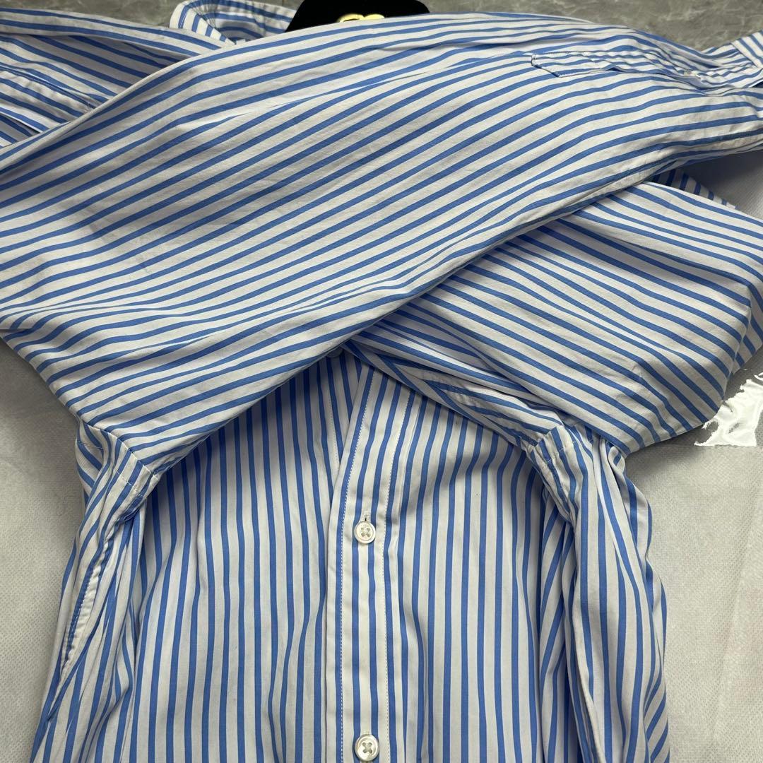 極美品♡XL ラルフローレン　ロングワンピース ベルト　ストライプ　ポニー　現行