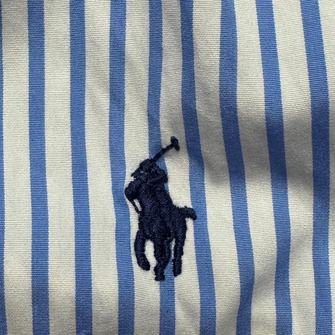 極美品♡XL ラルフローレン　ロングワンピース ベルト　ストライプ　ポニー　現行