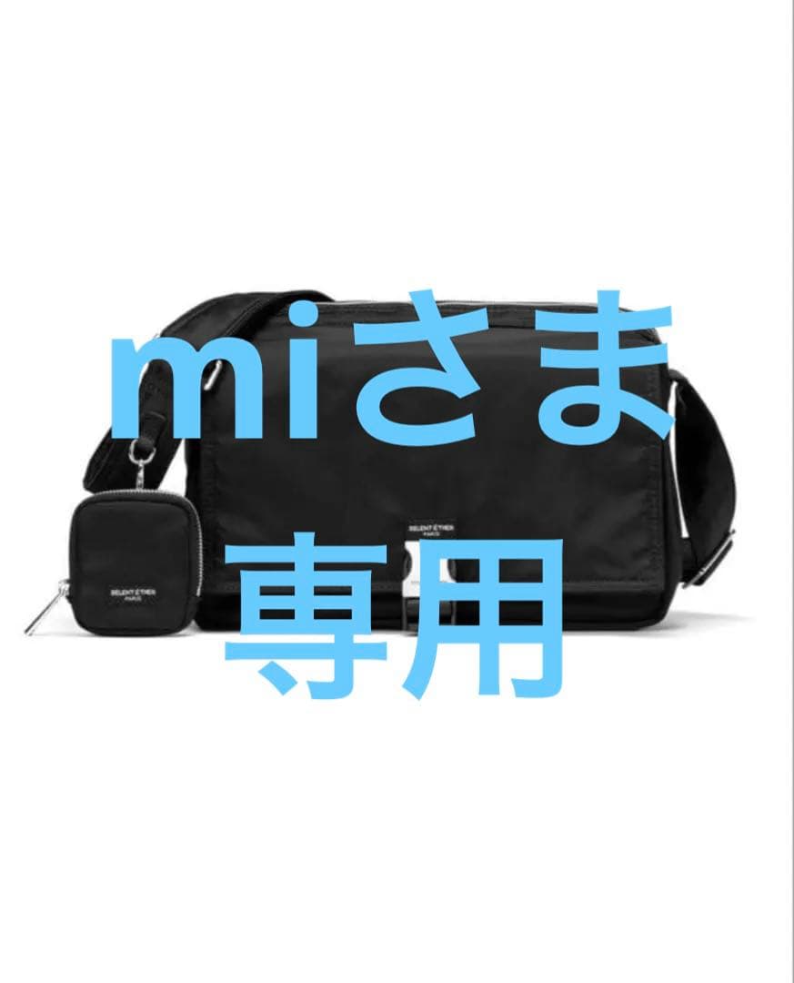 SELENT ETHER ナイロン ショルダーバッグ