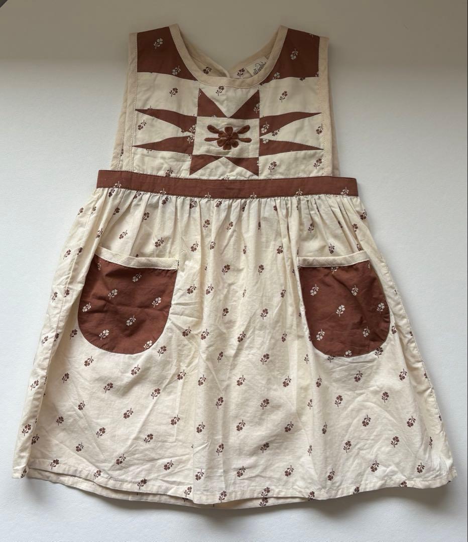 ワンピース Apolina MTO Bibi Pinafore Prairie 3-5Y
