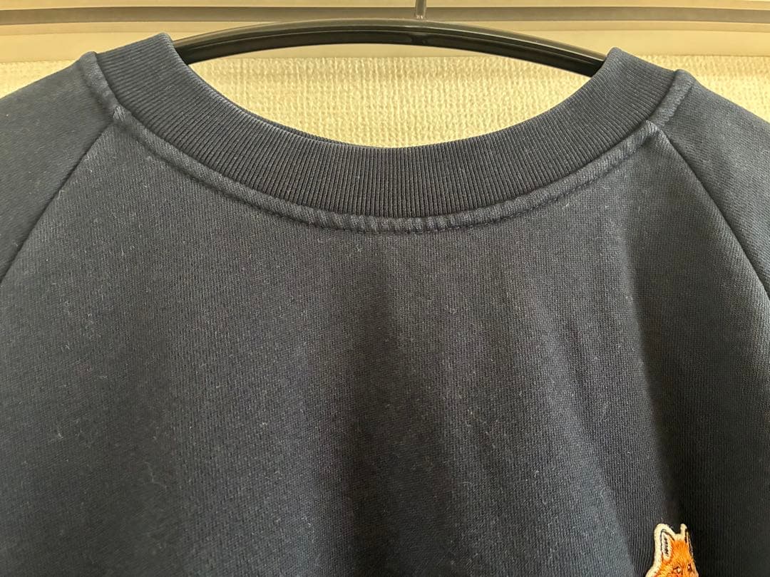 MAISON KITSUNÉ ネイビー トレーナー