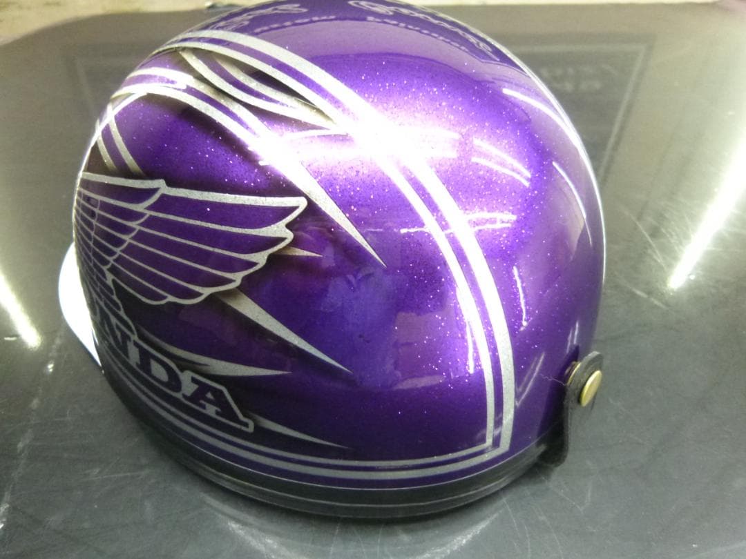 ３つボタン送料込！！カスタムコルク半　ホンダ　ファイヤーラメ最安値211