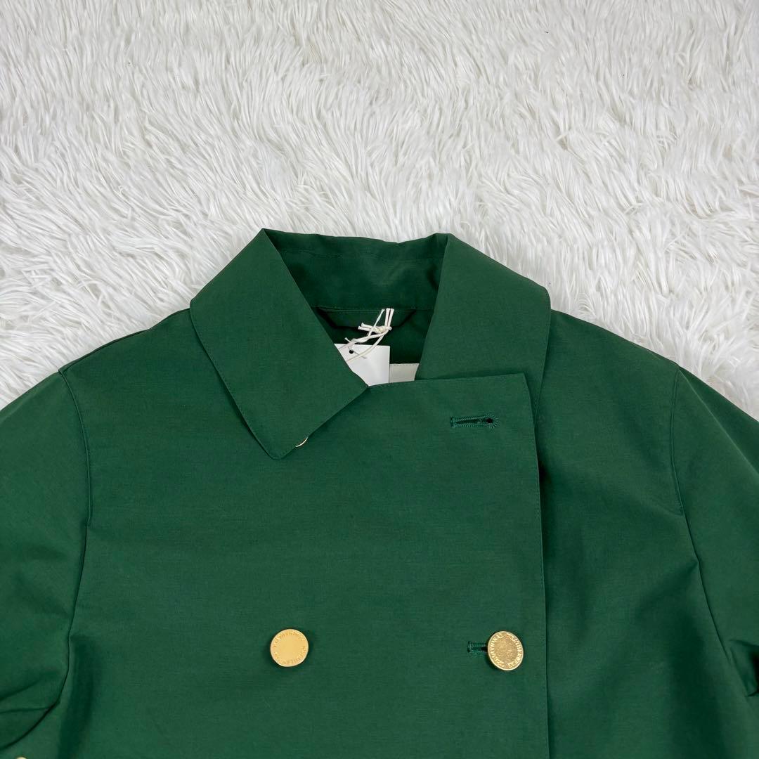 トラディッショナルウェザーウェア✨トレンチコート グリーン サイズ32