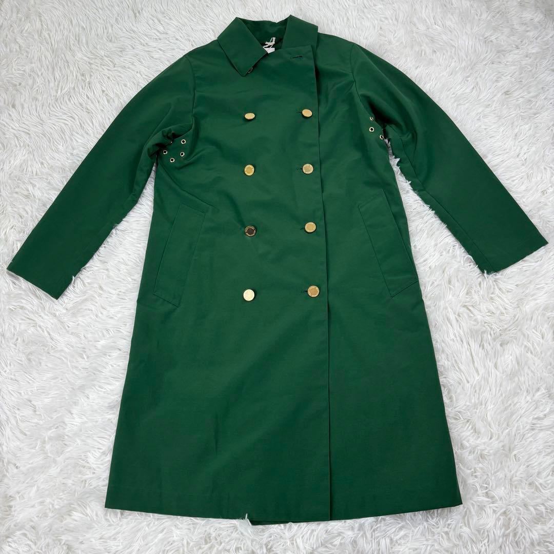 トラディッショナルウェザーウェア✨トレンチコート グリーン サイズ32