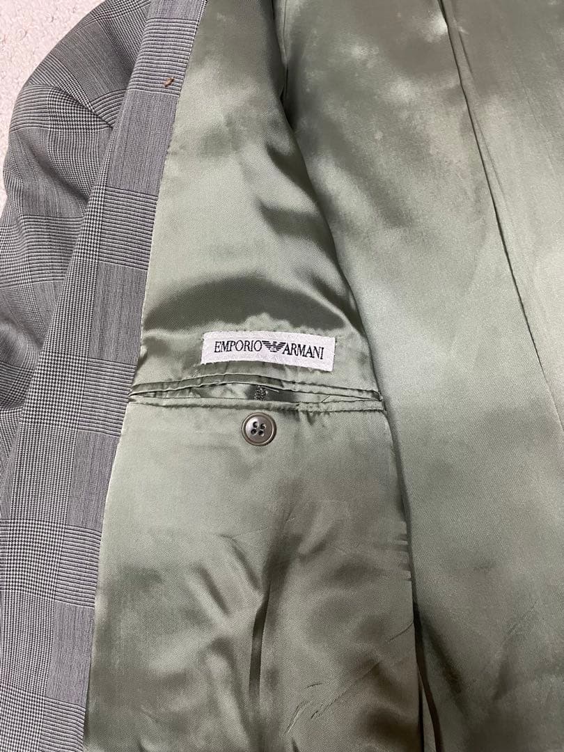 EMPORIO ARMANI ダブルブレスト スーツ イタリア製　L