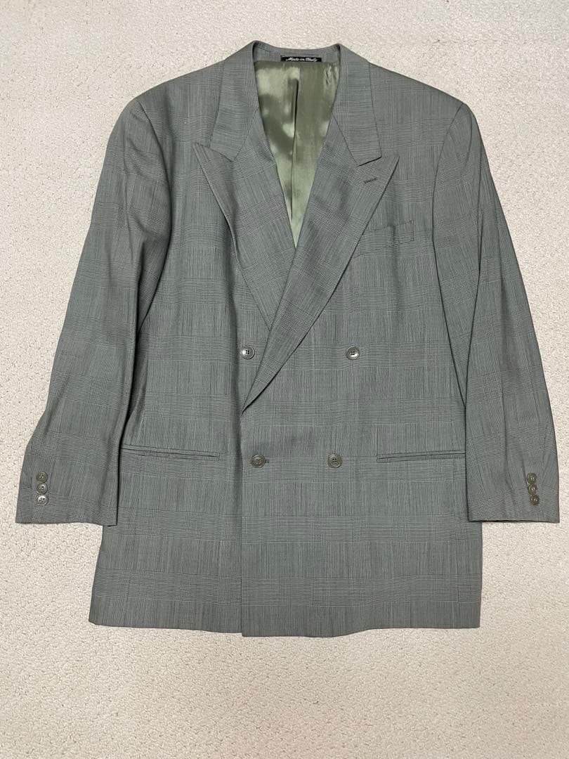 EMPORIO ARMANI ダブルブレスト スーツ イタリア製　L