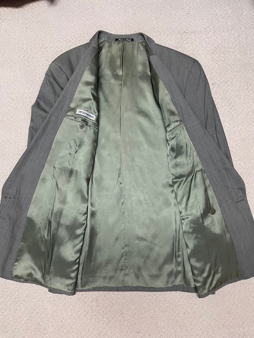 EMPORIO ARMANI ダブルブレスト スーツ イタリア製　L