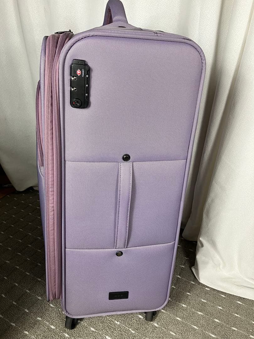 ACEアルザス TR スーツケース ラベンダー LL 93〜101L 拡張機能付