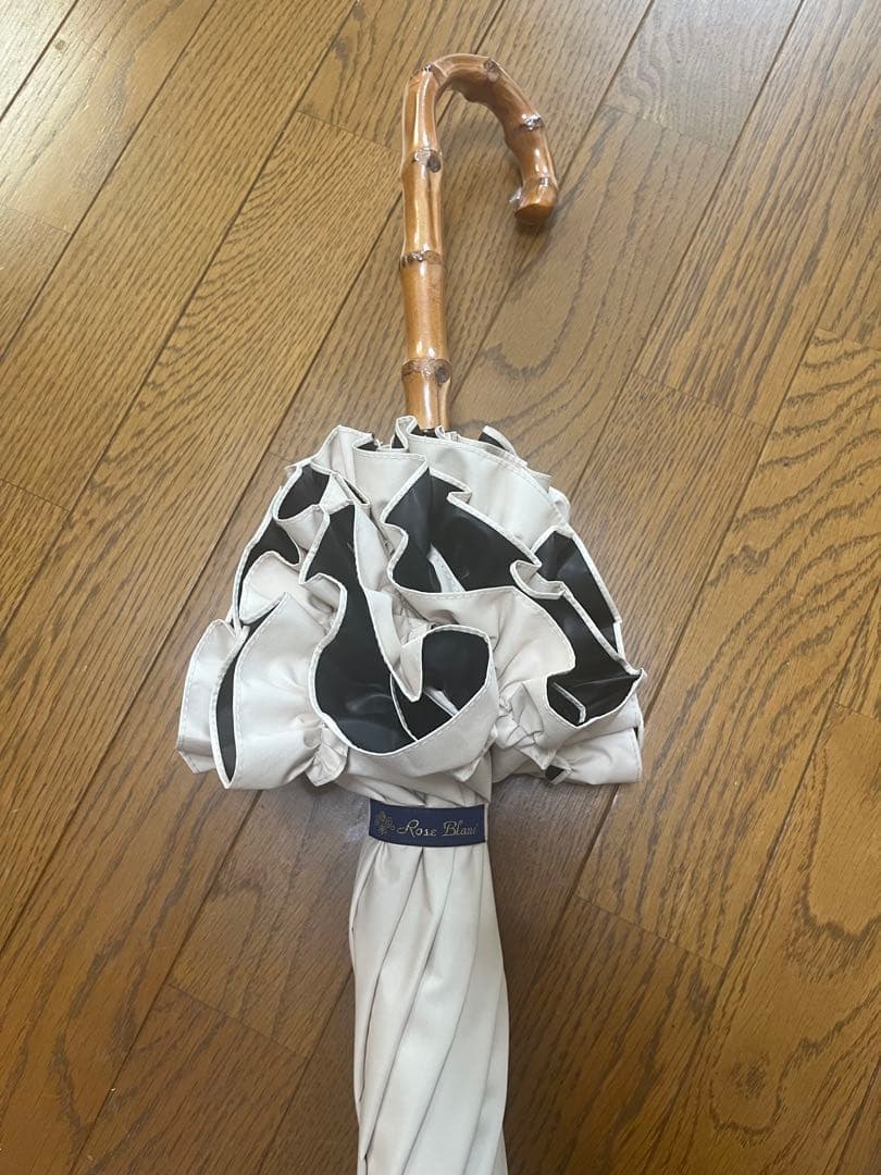 芦屋ロサブラン 新品未使用 ミドル ベージュ 日傘