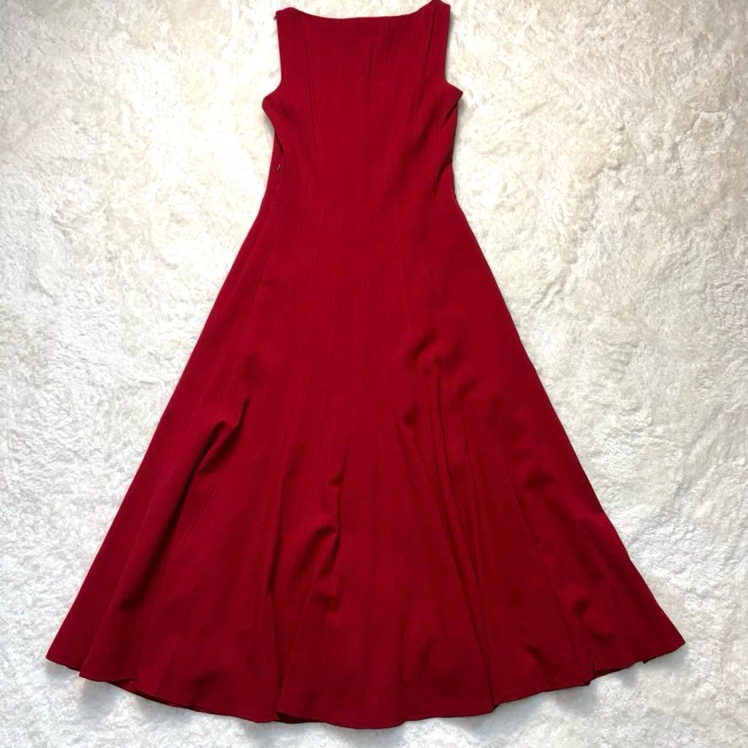 RALPH LAUREN ラルフローレンフレアワンピース ノースリーブUSA製