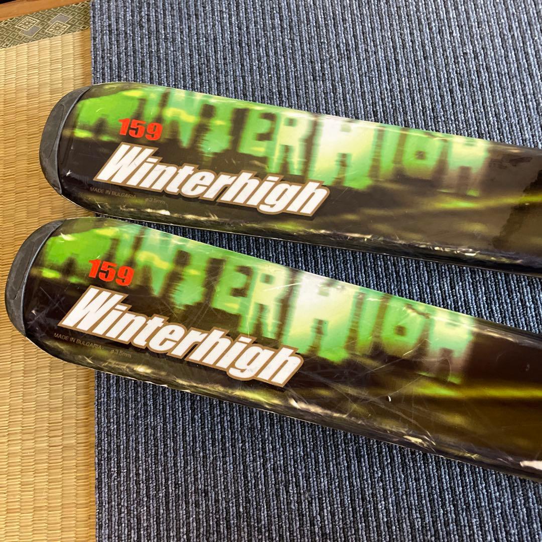 スキー板160 スキーブーツ28-28.5 スキーセット