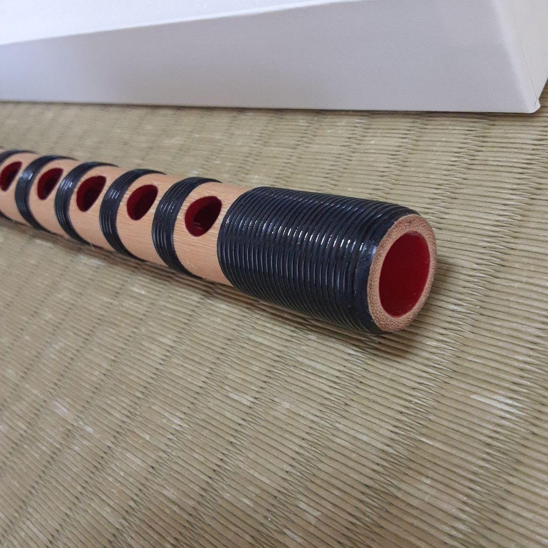 雅楽　龍笛　白竹　籐巻き