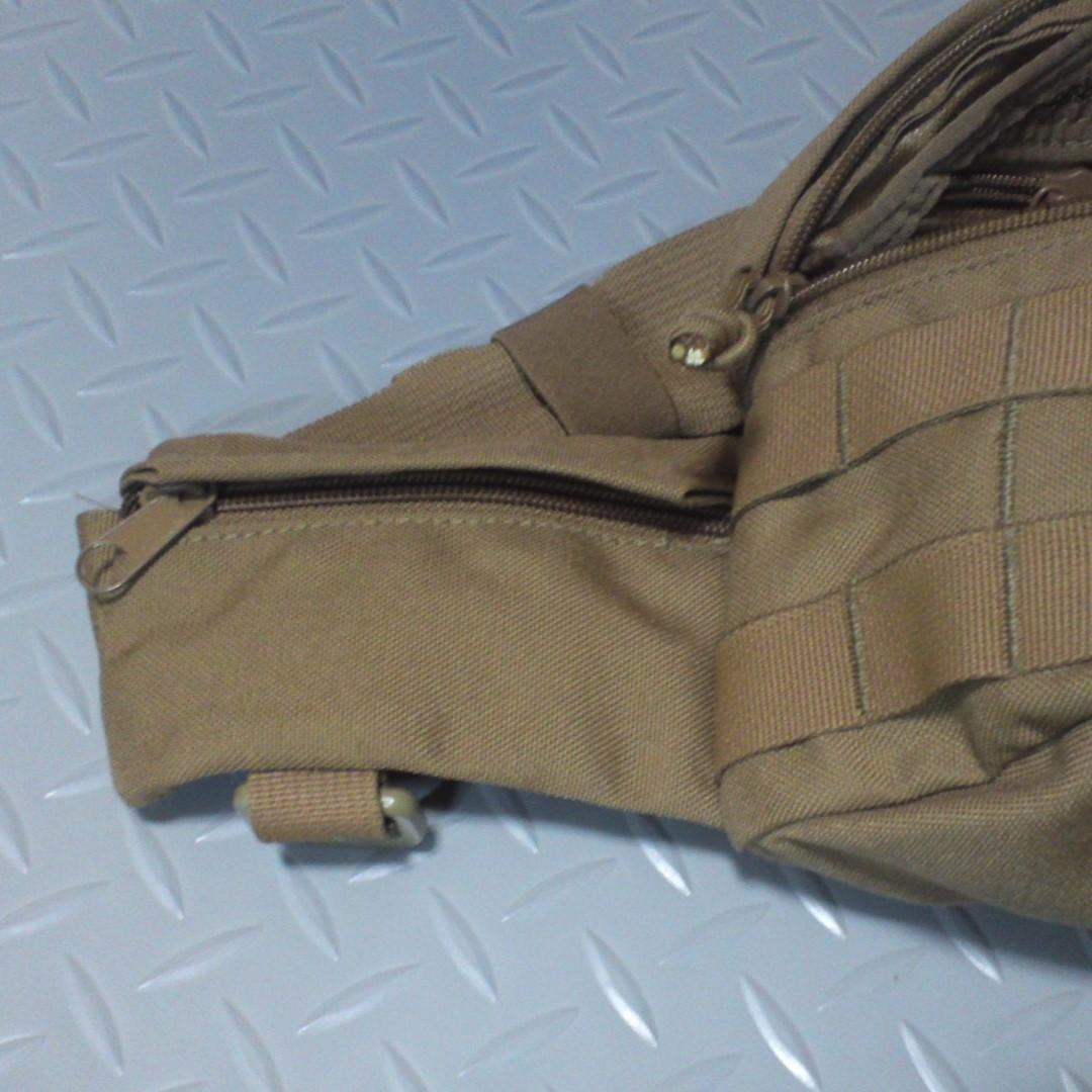 米軍実物 AWS タクティカル & ユニバーサル ファニーパック コヨーテ
