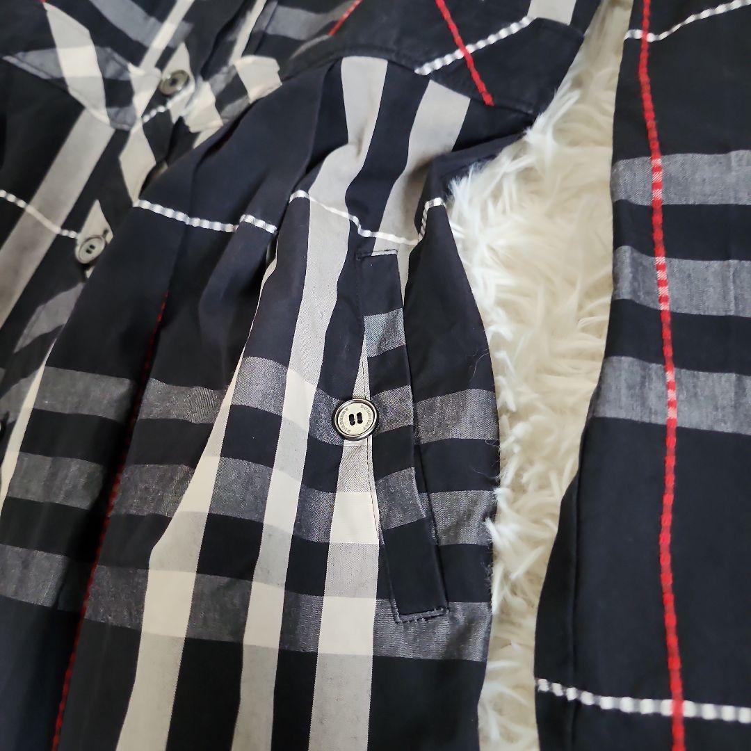 【美品】BURBERRY LONDON チェック柄 長袖ワンピース