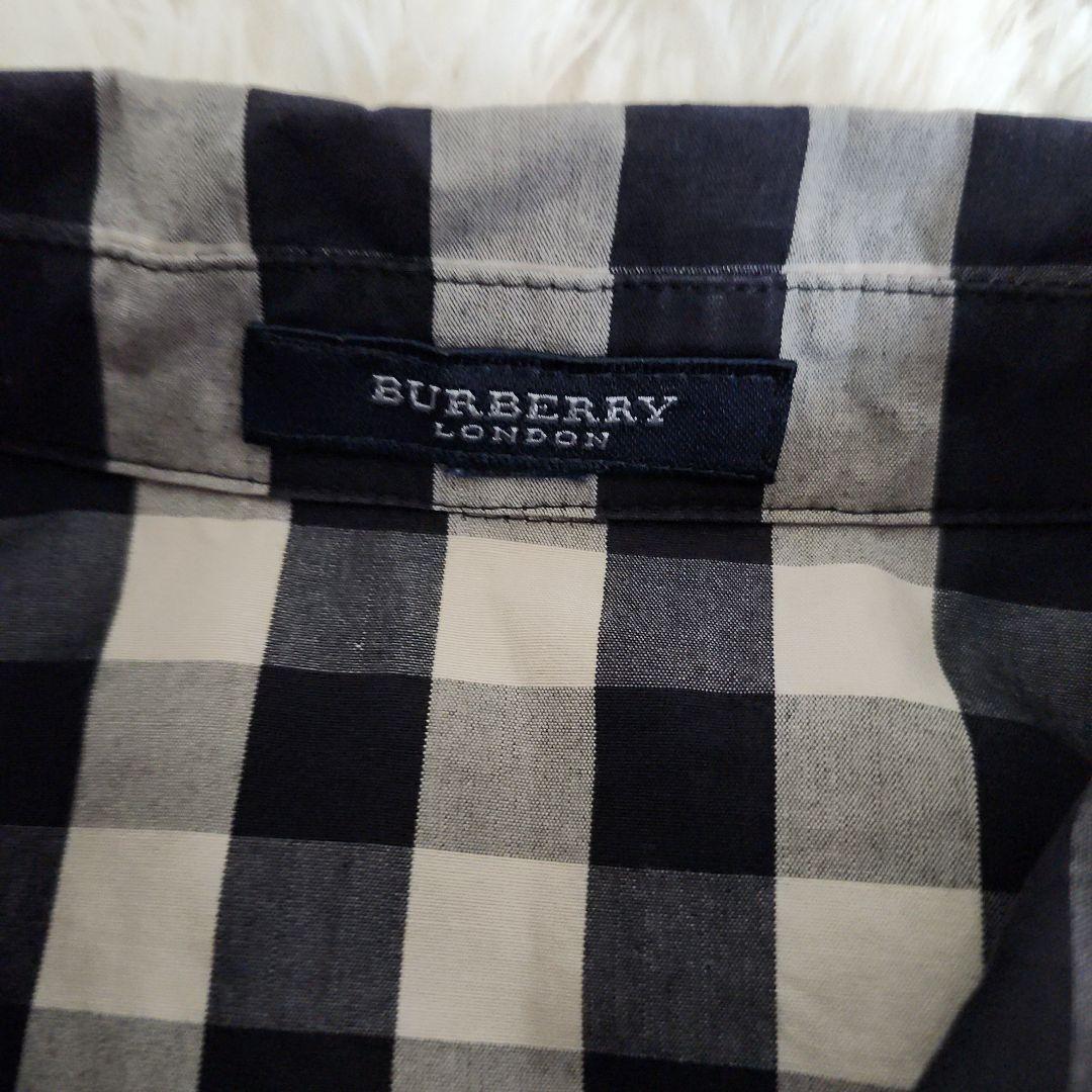 【美品】BURBERRY LONDON チェック柄 長袖ワンピース
