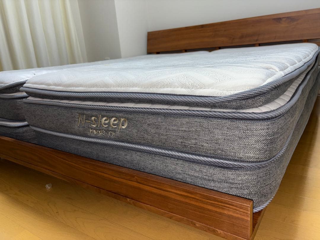 ニトリN-sleep H3-02CR&H-02CR シングルマットレス2個セット
