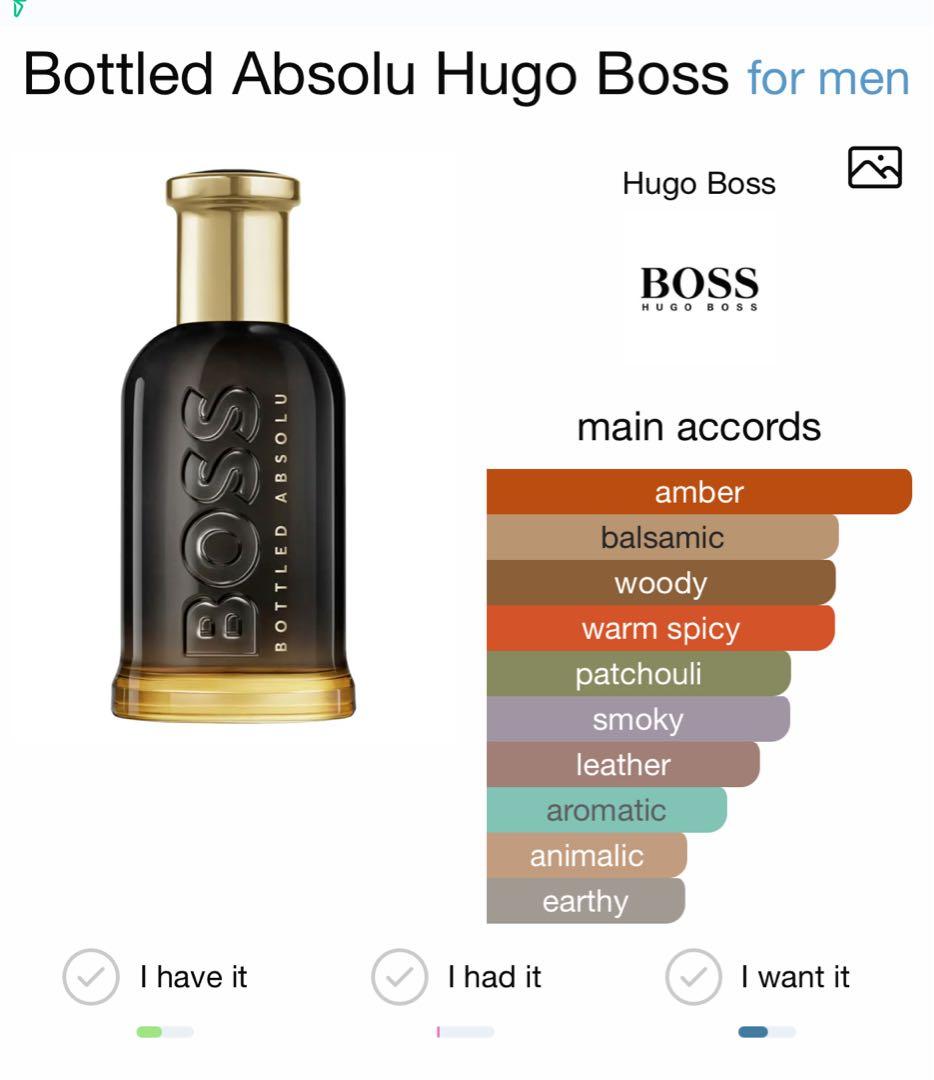 香水(男性用) BOSS BOTTLED ABSOLU 50ml