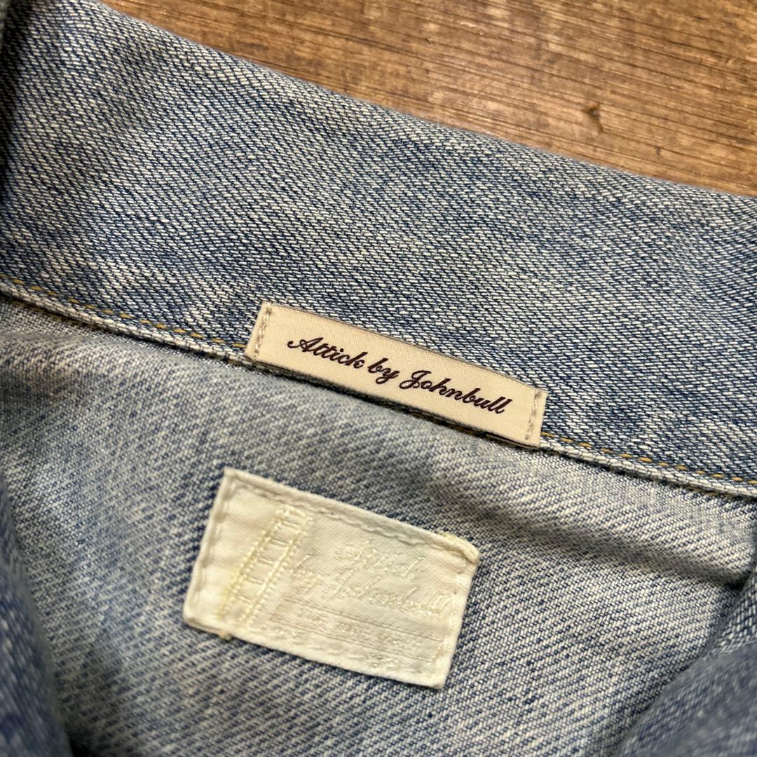 Attick by Johnbull ジョンブル デニムジャケット カバーオール