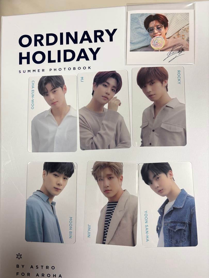 ASTRO ORDINARY HOLIDAY ポラロイド　トレカ
