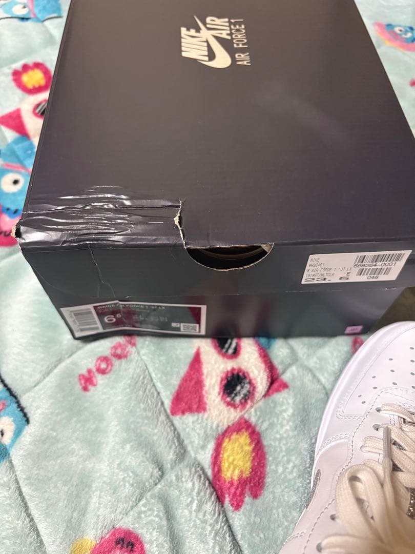 新品 Nike Air Force 1 グリッター ラメ 23.5cm