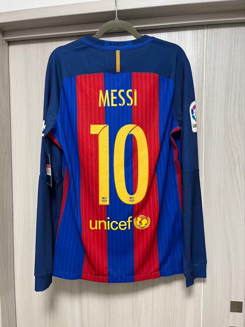 選手支給品バルセロナ メッシ 16/17 LS ユニフォーム