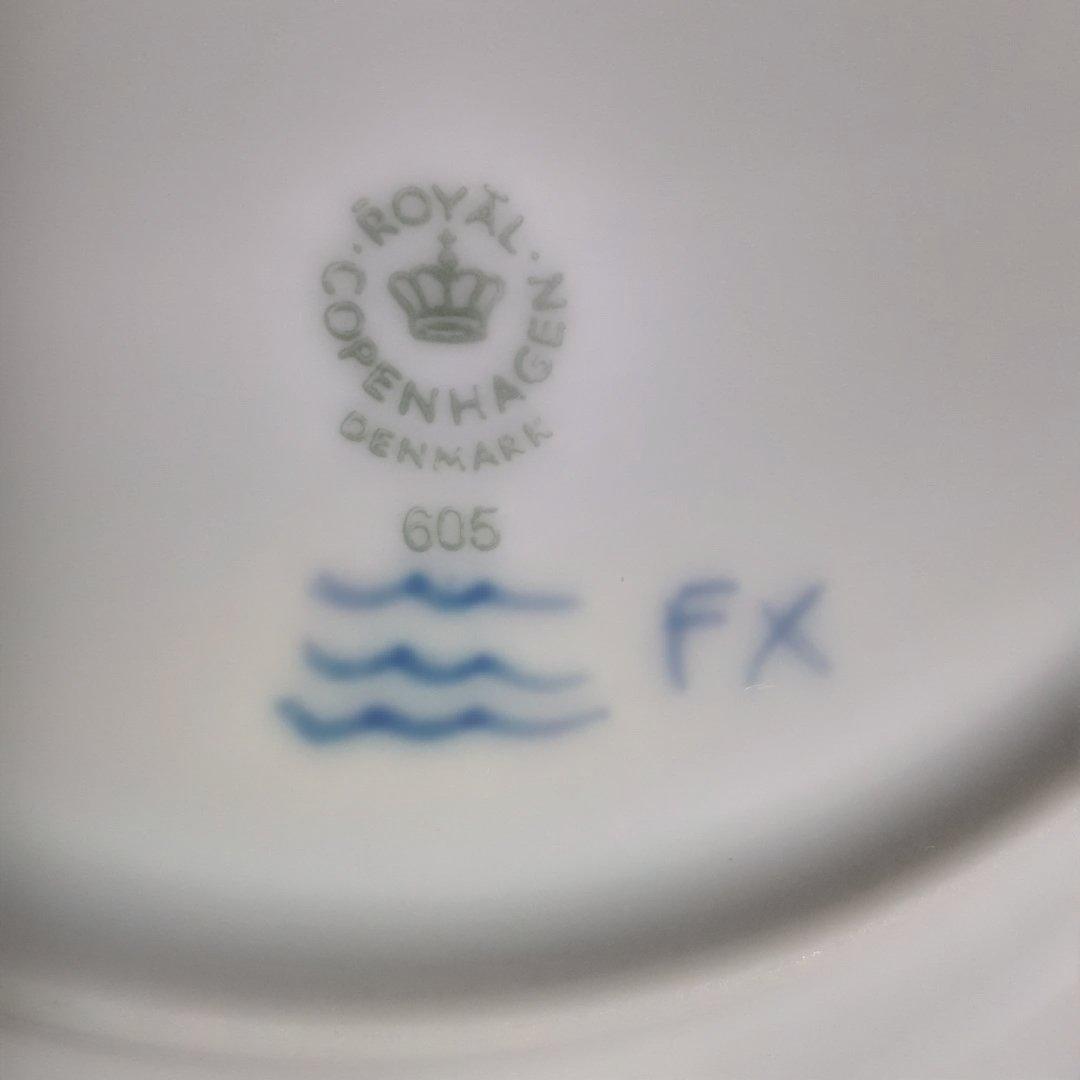 ロイヤルコペンハーゲン　ブルーフラワー　スープ皿2枚