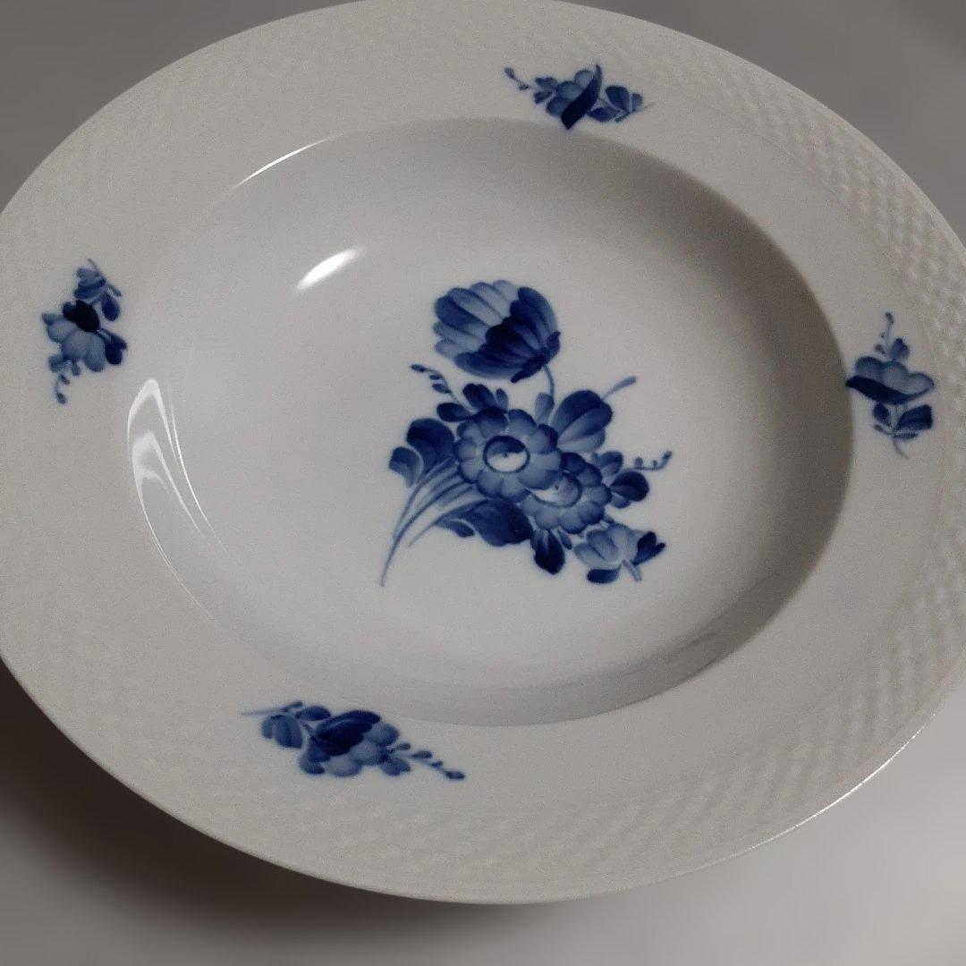 ロイヤルコペンハーゲン　ブルーフラワー　スープ皿2枚