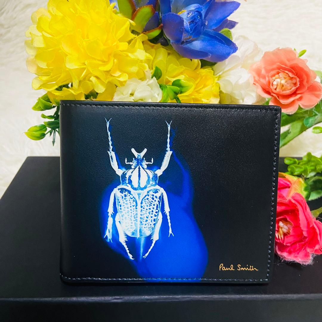 未使用✨本革✨Paul Smith✨ポールスミス✨ フォトビートル✨財布✨レザー