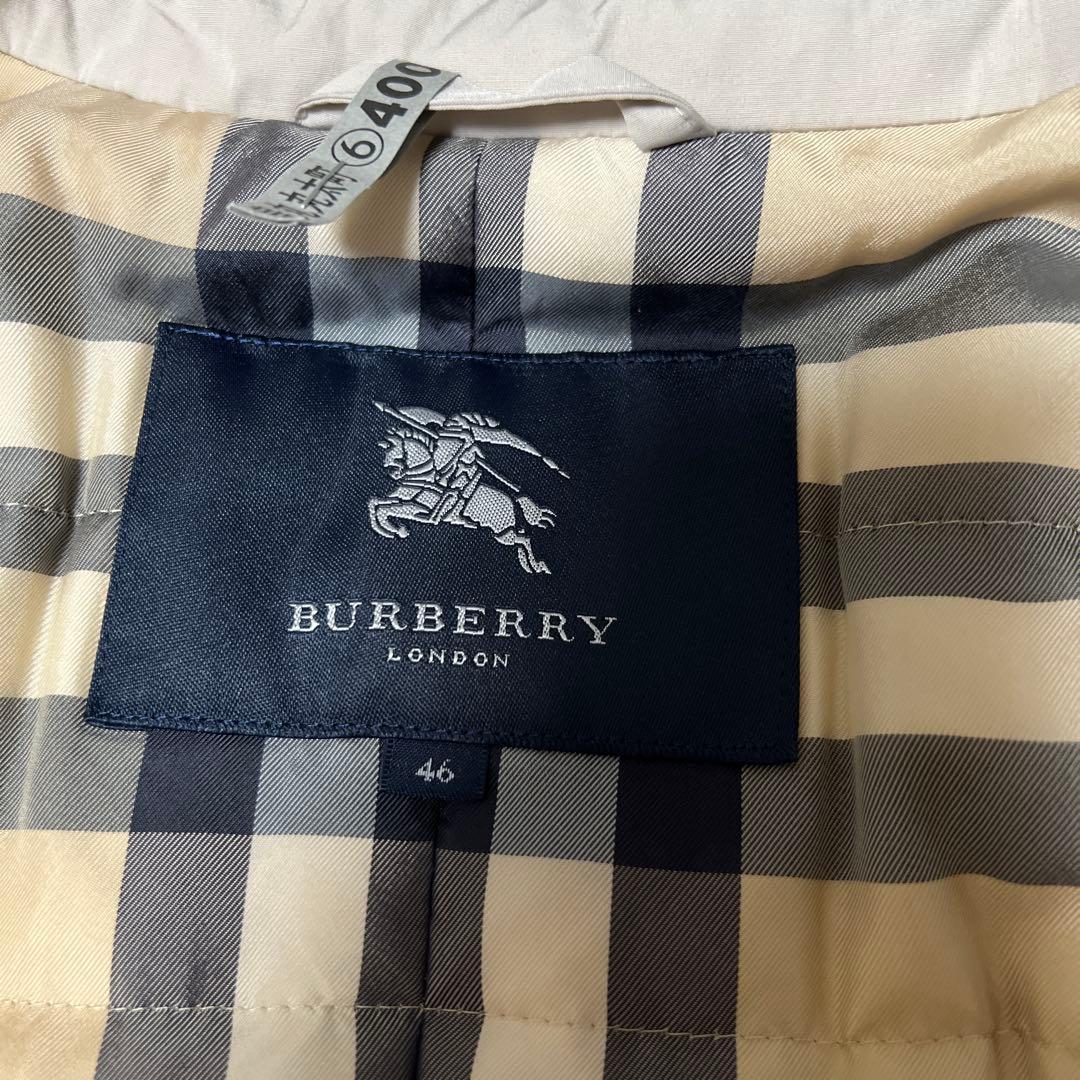 バーバリー★トレンチ風ダウンコート