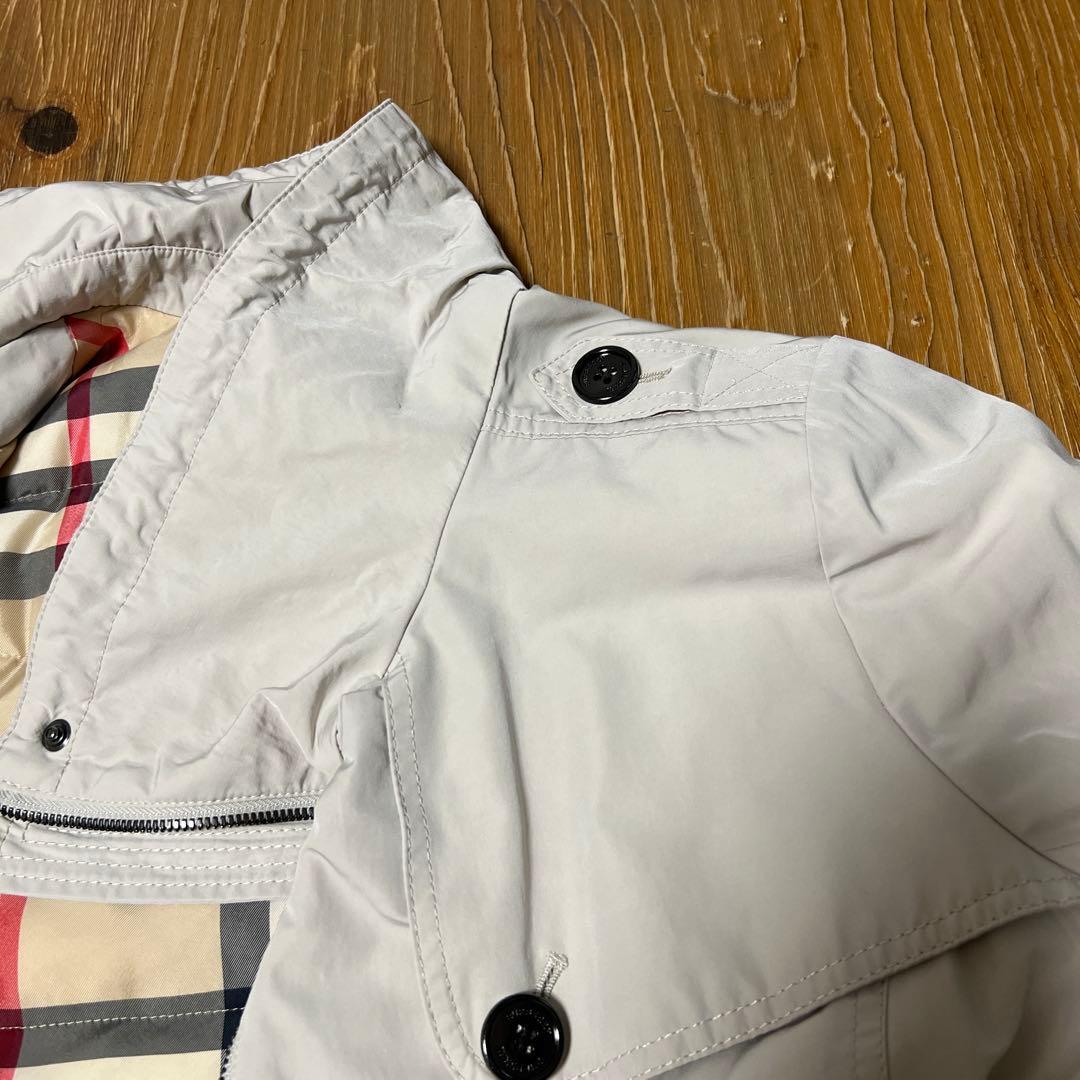 バーバリー★トレンチ風ダウンコート