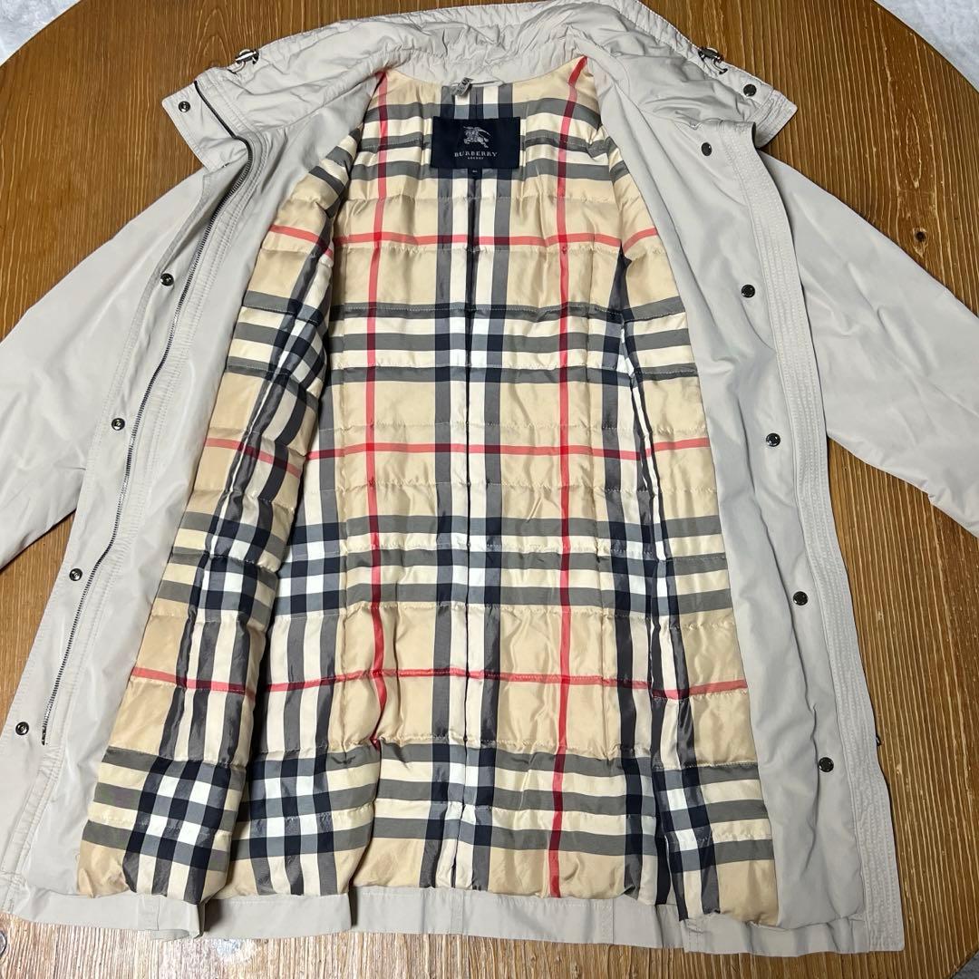 バーバリー★トレンチ風ダウンコート