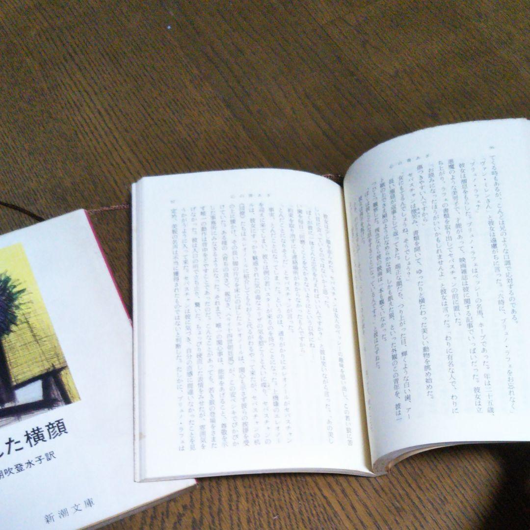 サガン2冊セット　失われた横顔　心の青あざ　朝吹登水子 訳　新潮文庫　初版込み