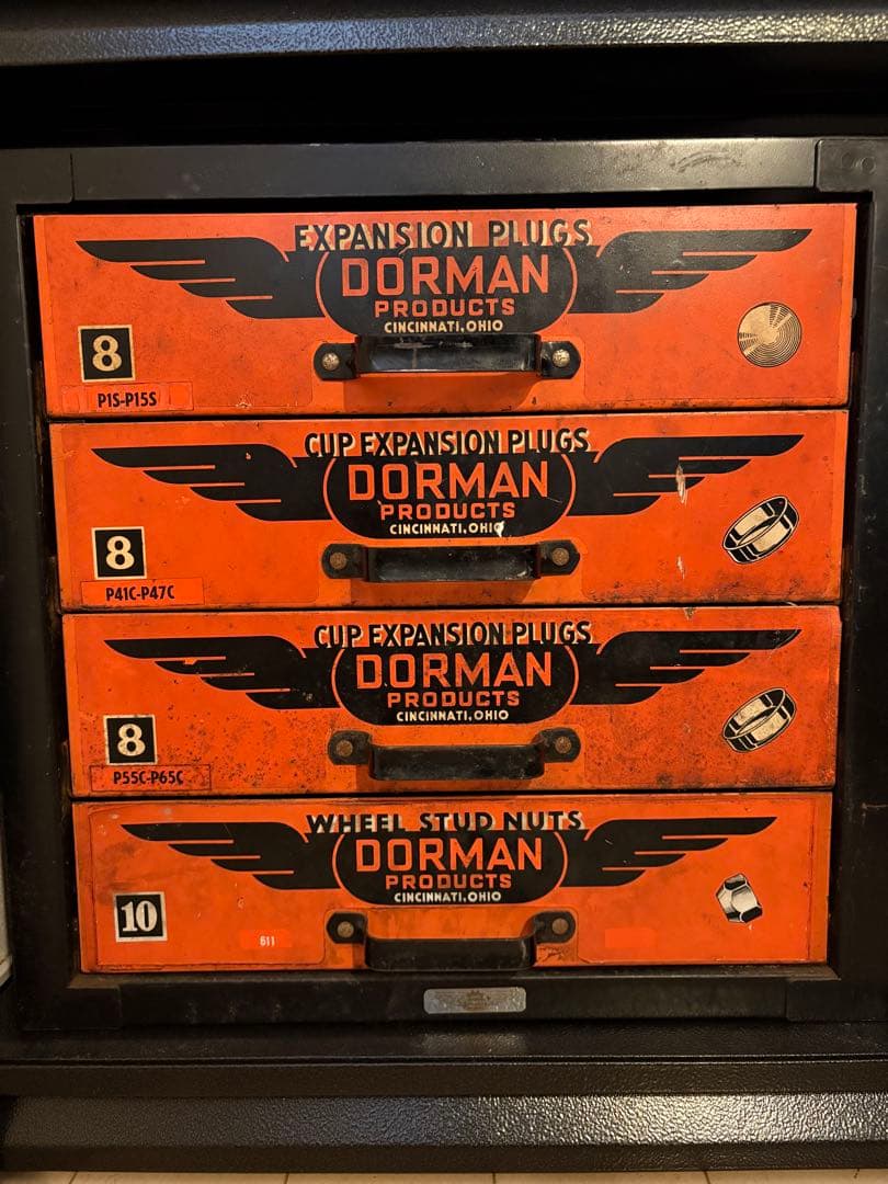 DORMAN パーツキャビネット　1950年代ヴィンテージ