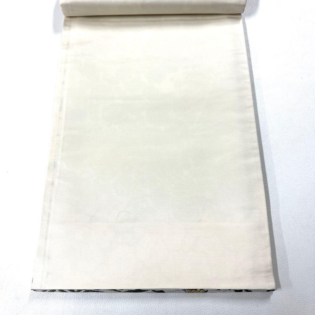 専用帯6127 ●高級 正絹 六通 袋帯 竹 梅