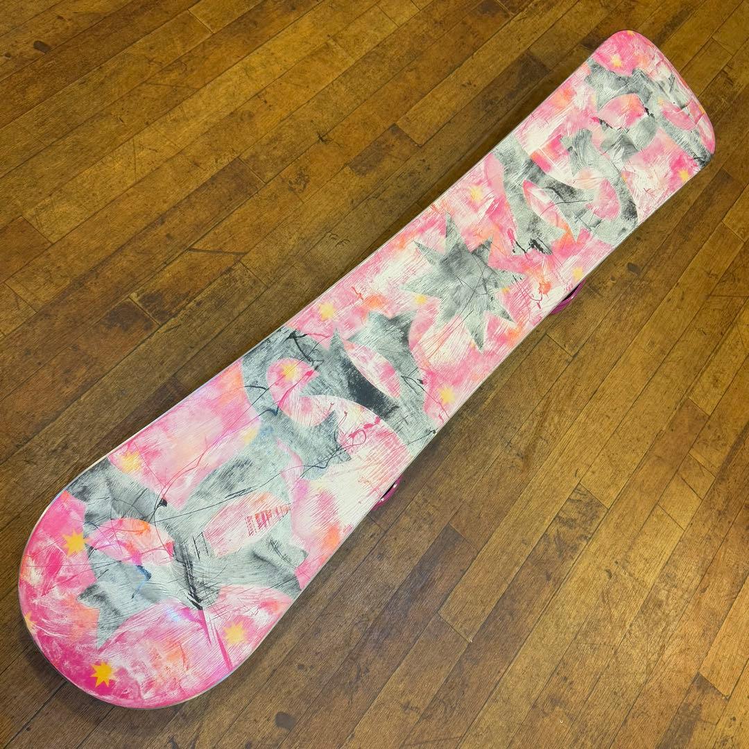 送込！レディーススノーボードセット142cmブーツ24cm K2 Salomon