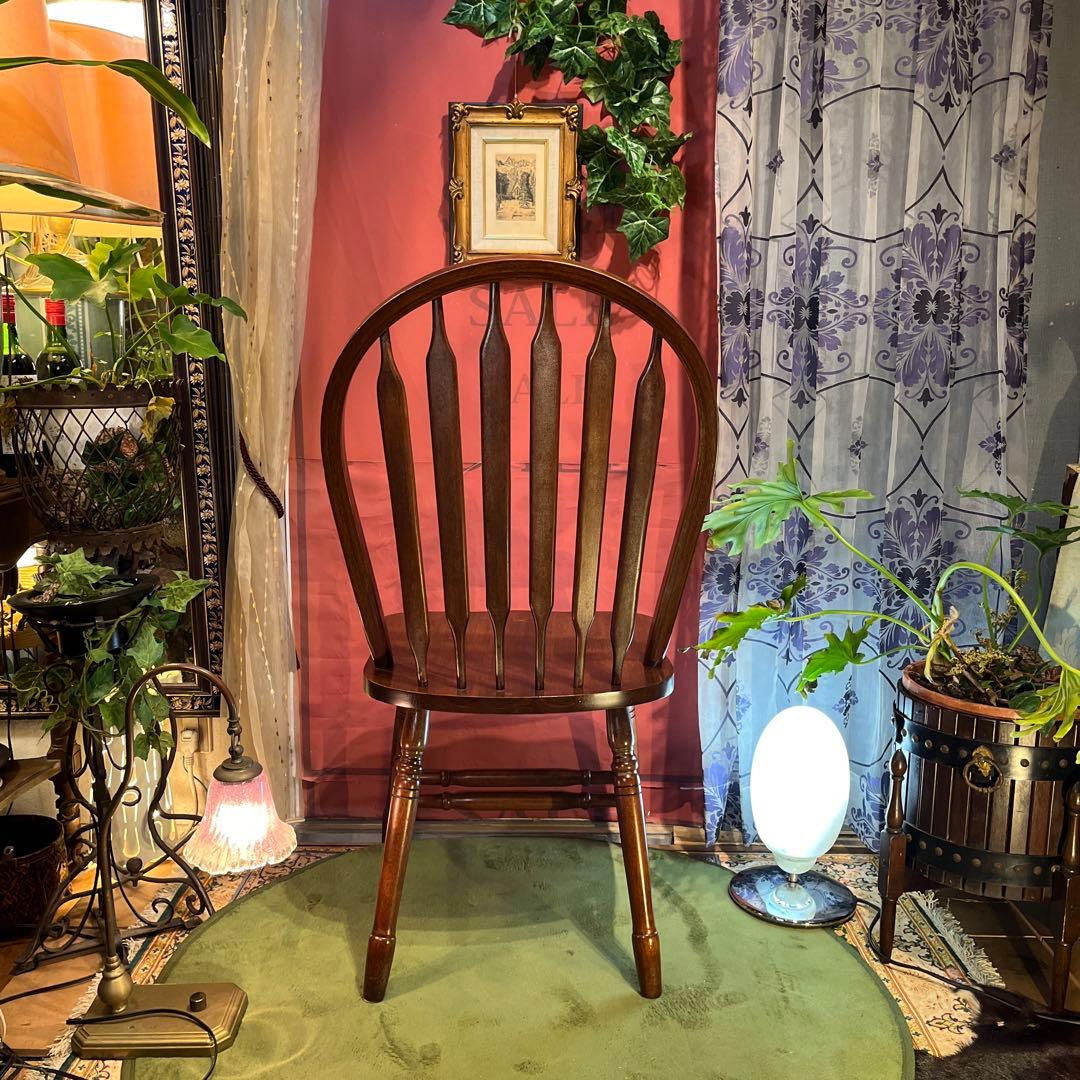 L１　80’s ヴィンテージ 　ボーバックチェア