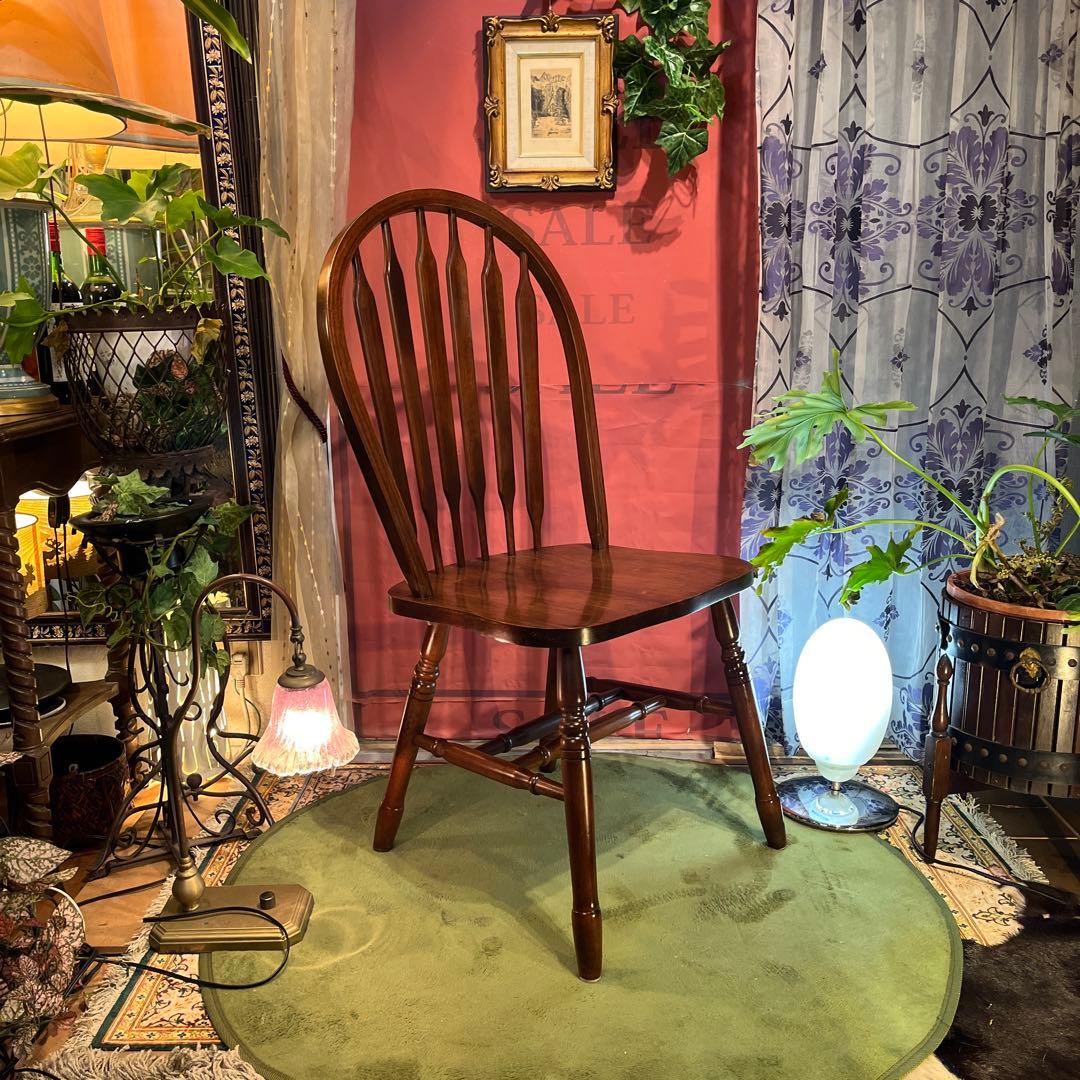 L１　80’s ヴィンテージ 　ボーバックチェア