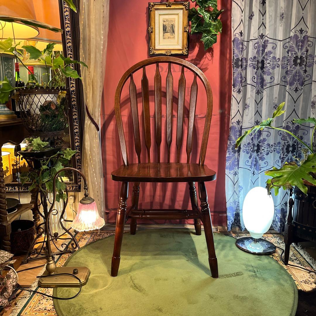 L１　80’s ヴィンテージ 　ボーバックチェア