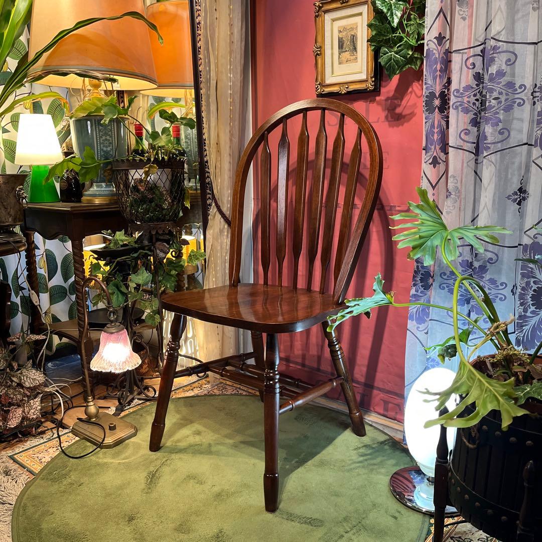 L１　80’s ヴィンテージ 　ボーバックチェア