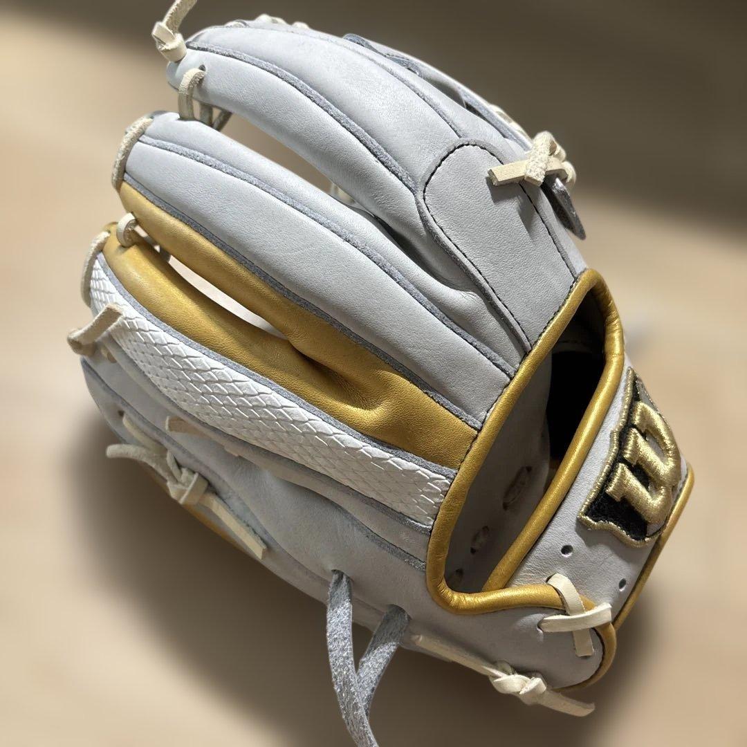 Wilson 軟式グローブ　86型　オーダー　ホワイト/ゴールド